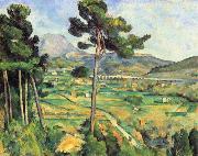 Paul Cezanne Montagne Sainte Victoire France oil painting artist